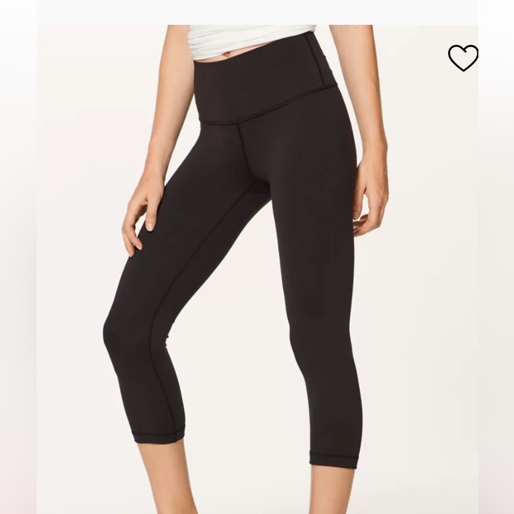 Lululemon Wunder Under Crop 23” Size 6